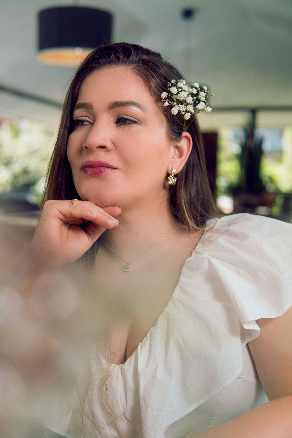 Bee Drop Earrings