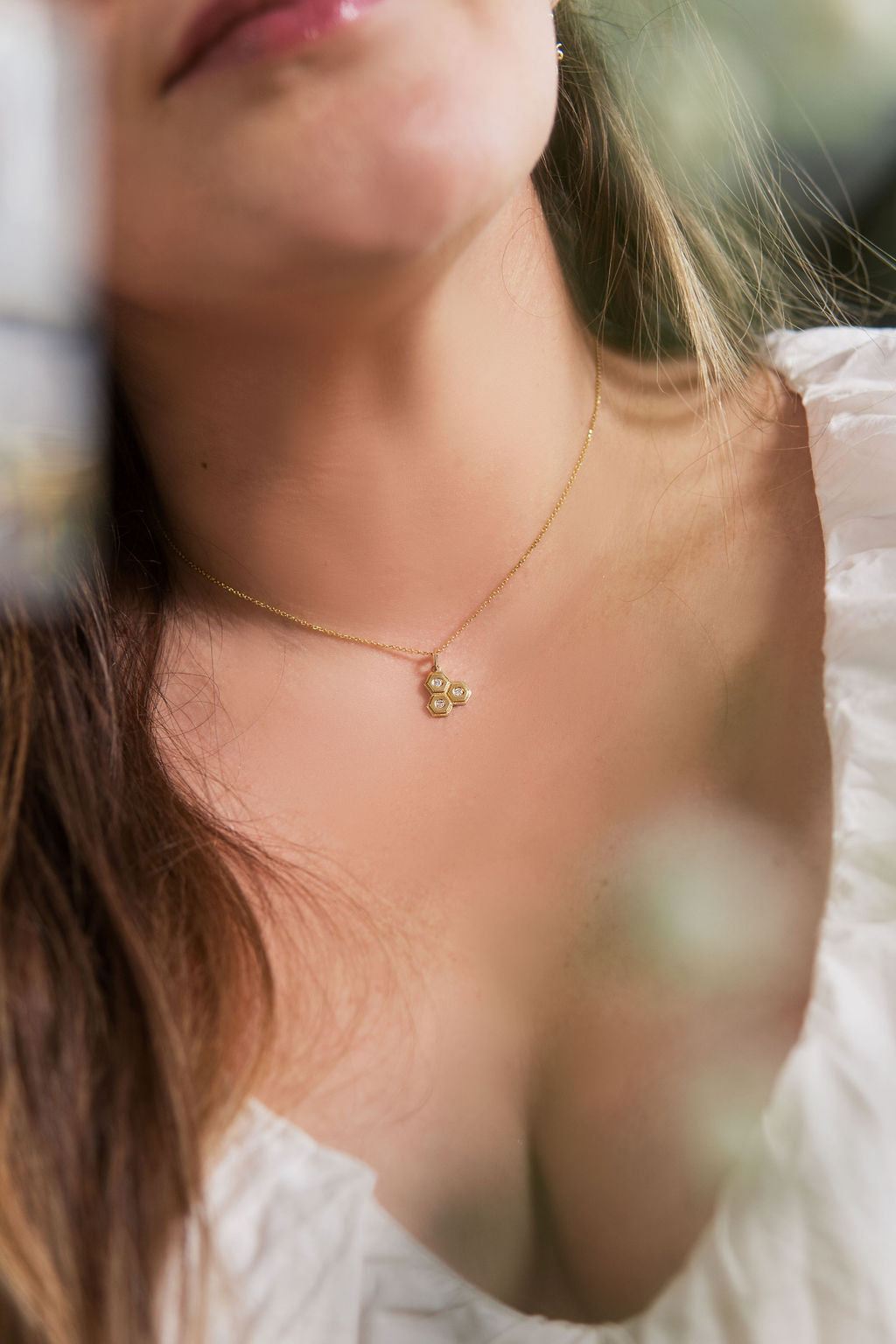 Colmena Charm Pendant