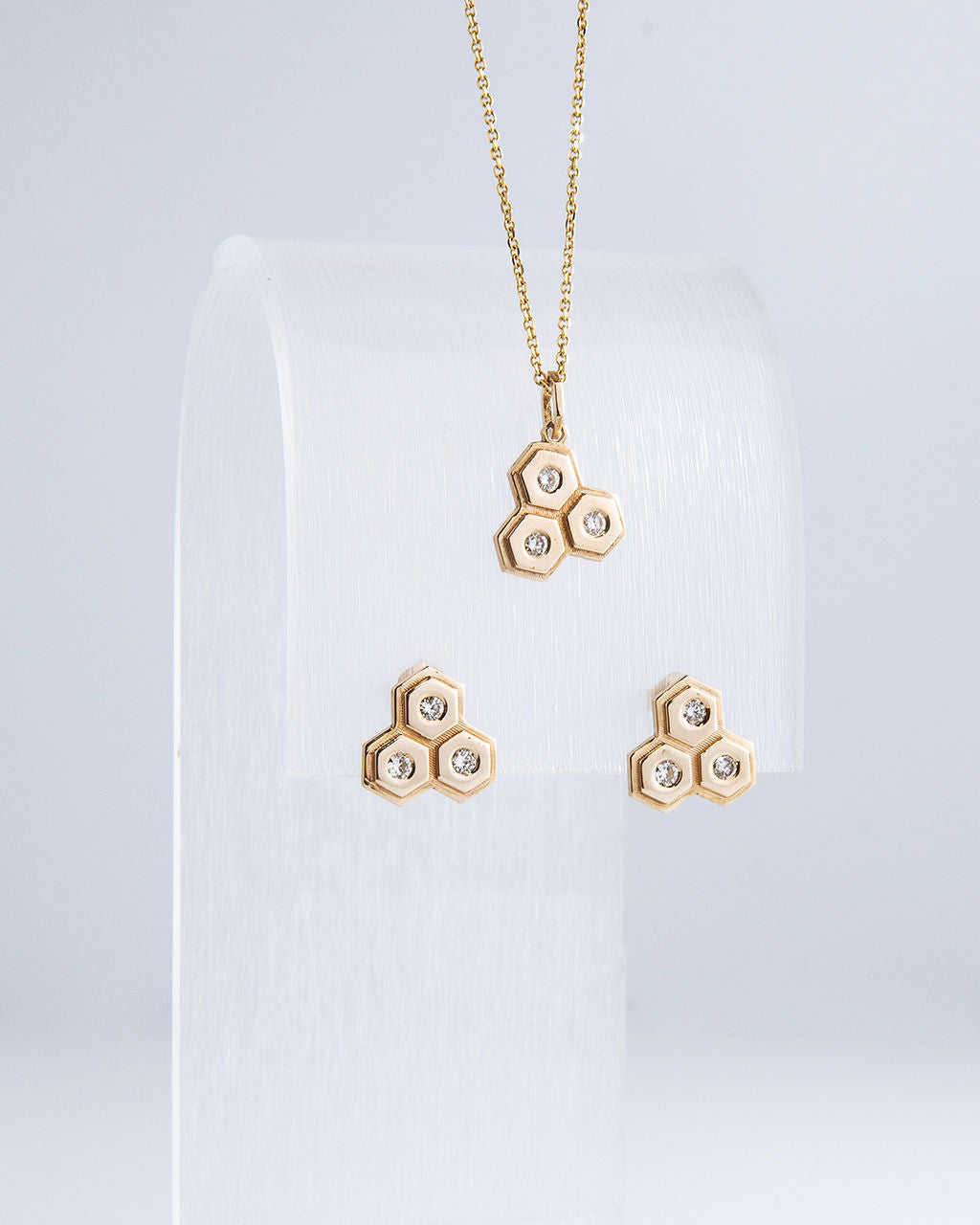 Colmena Charm Pendant